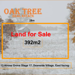 Opportunity to secure 392m2 land in Deanside Village, Contact Jagmeet Bhullar on 0402 520 503